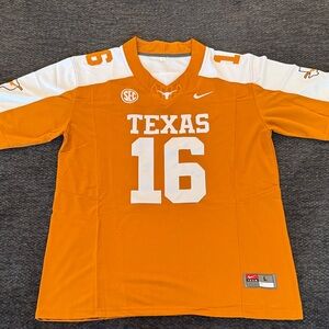 Manning #16 Texas Longhorns stitched jersey size large.